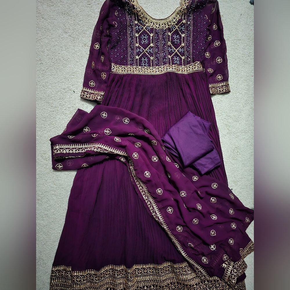Indian/Pakistani long gown dress